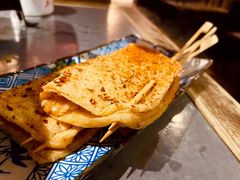 蒜香烤大豆皮-探鱼·鲜青椒爽麻烤鱼(西南商都店)
