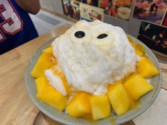芒果牛奶棉棉冰-怪物的冰与火(天虹商场中山路店)