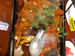 鲜椒味烤鱼-森燊记烤鱼吧(光谷店)