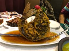 糖醋鲤鱼-闫府私房菜·百年鲁菜(恒隆店)