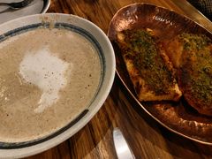 奶油蘑菇卡布奇诺汤-PIZZA BIANCA(民园店)