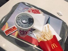 麦辣鸡腿汉堡经典中薯条套餐-麦当劳(未来城购物中心店)