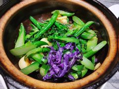 虾酱啫芥兰-广东道至正餐厅(区庄店)