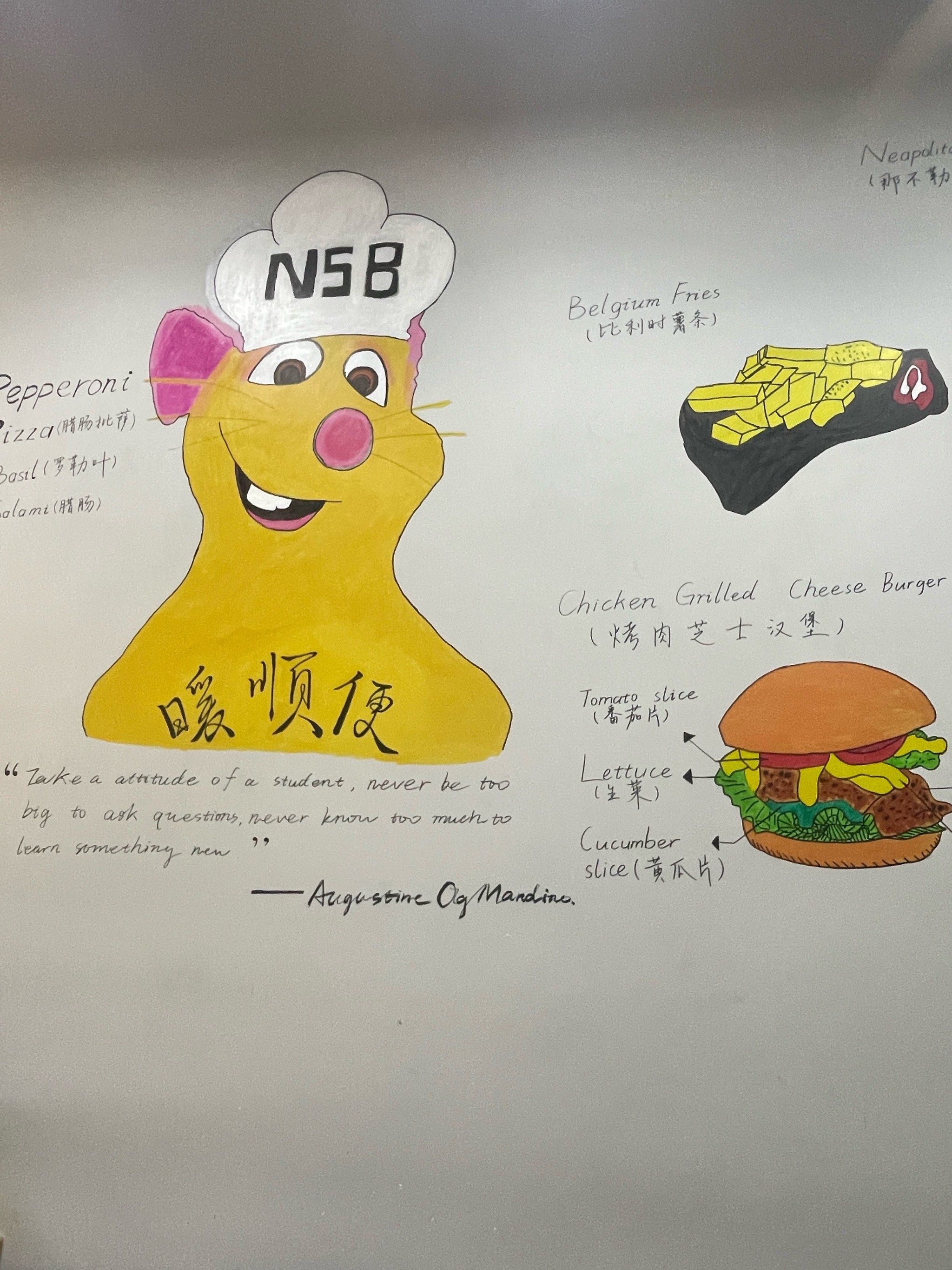 学校门口外国人开的披萨店!我来啦!