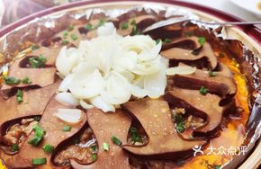 Steamed Morel Mushroom with Lily Bulb