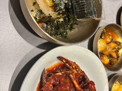 -草家酱蟹炭火烤肉店(珲春南路一店)