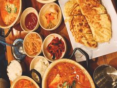 猪颈肉泡菜汤-金北顺大锅家(신사본점)