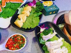 港迹花胶鸡金汤-港迹·鲜围煮海鲜火锅(湖州时代广场店)