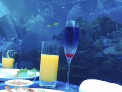 -海棠湾洲际-涛·海底餐厅·美人鱼·自助餐·海底隧道
