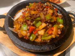 辣炒海灵菇-七八冷面·延边朝鲜族美食(圣熙八号店)