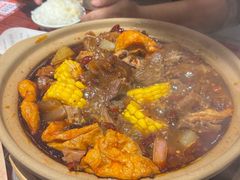 牛腩牛杂煲-沙胆彪炭炉牛杂煲(上海日月光广场店)