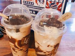 梦乐巧克力冰冰茶-LELECHA乐乐茶(上海五角场万达广场店)