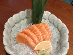 三文鱼刺身-魟阳日式料理(庆春店)