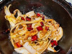 煲仔豆豉娃娃菜-绿茶餐厅(布吉万象汇店)