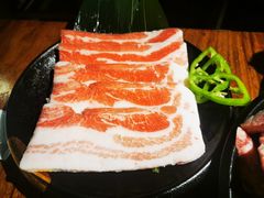 厚切五花肉-九田家黑牛烤肉料理(新辰里亚运村店)