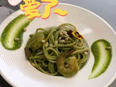 罗勒青酱意面-公园北鹿·铃兰餐厅(齐盛湖店)