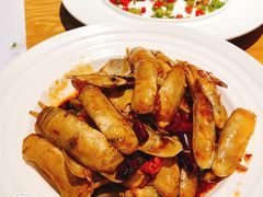 辣炒海蛏-如意部落·海鲜烧烤创意菜(金梦海湾店)