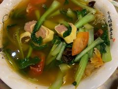 青菜木耳烩扦子-美味居(古城店)