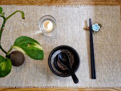 餐具摆设-生机蔬食·24节气料理餐厅(番禺广场店)