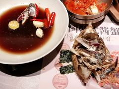 -草家酱蟹炭火烤肉店(珲春南路一店)