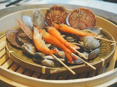 明虾海鲜拼盘-渔小生蒸汽石锅鱼(印象城店)