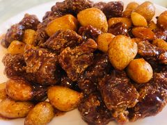 蒜子牛肉粒-奥华餐厅·老张记(台基厂店)
