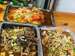 现切现爆炒猪杂-龙上水现炒生料(柳沙店)