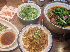-廖师傅大蒜炒腊肉(袁家岭店)