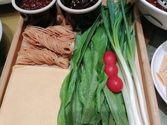 农家煎饼卷馓子-孙大厨鸽子馆(三元店)