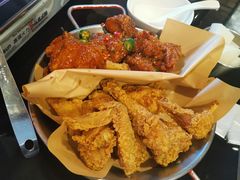 双拼炸鸡-富乐满韩国正宗炸鸡韩国料理(虹泉路店)
