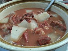 萝卜羊肉-蓝国饭店