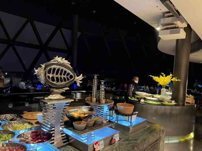 东方明珠空中旋转餐厅