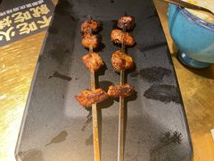 烤猪颈肉-烤匠麻辣烤鱼(环球中心店)