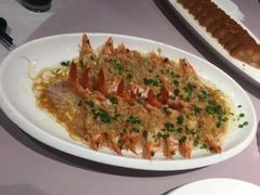 蒜蓉蒸大虾-漫渡庄绿岛花园•隐世庭园菜(滨湖店)