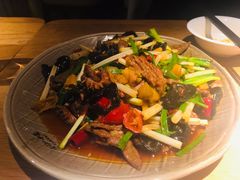 肝腰合炒-渝半城经典川粤菜(重庆天地店)