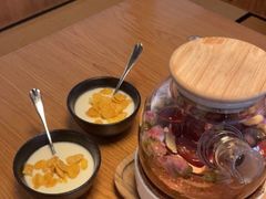 玫瑰花红枣茶-汝是素•文创素食馆(金月湾店)