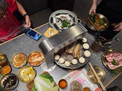-草家酱蟹炭火烤肉店(珲春南路二店)