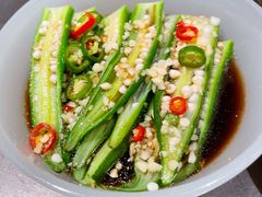 凉拌秋葵-很久以前羊肉串(中山公园店)