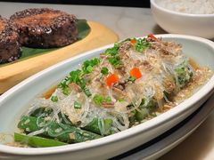 北海沙蟹汁蒸秋葵-桂小厨广西菜(水晶城店)