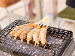 盐烤罗氏虾-白仁仔· 活烤海鲜 宵夜(豫园店)