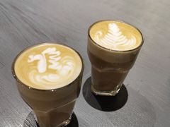 热拿铁-来回·咖啡(钟村咖啡豆店)