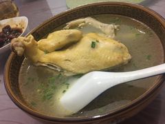 农家散养草鸡汤-喜洋洋蟹庄(阳澄湖店)