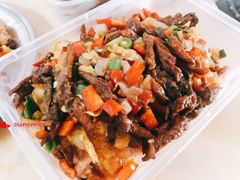 鳝鱼牛肉豆皮-周记热干面豆皮大王(桃花东街店)