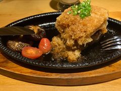 自家制汉堡肉饼-桂马·日本料理·海胆·海鲜饭·酒场(民主广场店)