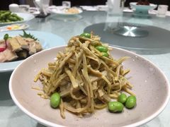 毛豆拌羊尾笋-钱塘花园·宁波菜