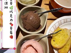香草味冰淇淋-斗牛士牛排(南京东路店)