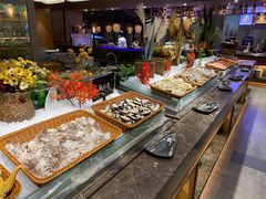 自助取餐区-韩京炭火烤肉自助料理(柯桥万达店)