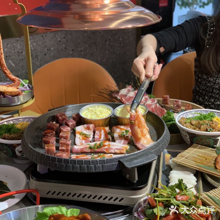  满满一桌烤肉 人均居然不到70r 