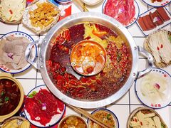 番茄鸳鸯锅-贤合庄卤味火锅(时代广场店)