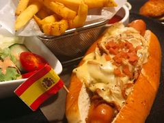 瑞士起司蘑菇热狗-遇见西木美式餐厅(体育路店)